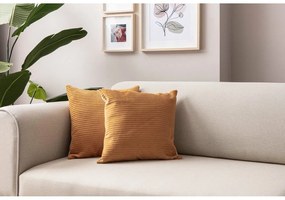 Menčestrové obliečky na vankúše v súprave 2 ks 43x43 cm – Mioli Decor