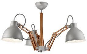 Prisadený luster MARCELLO 3xE27/60W/230V