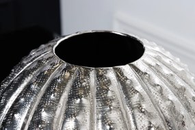 Váza Abstrakt 30cm strieborná