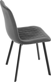 Jedálenská stolička DCL-973 GREY4 Farba: Sivá