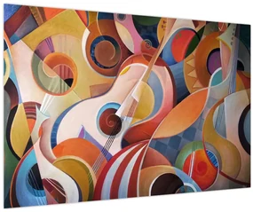 Obraz - Hudobný abstrakt (90x60 cm)