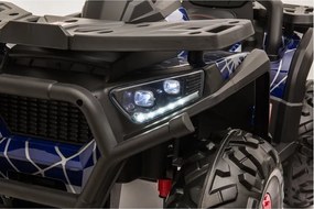 LEAN CARS Nabíjateľná štvorkolka XMX607 Spider Blue Paint