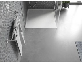 Mexen Amon, SMC štvorcová sprchová vanička 80 x 80 cm, biela, 4F108080