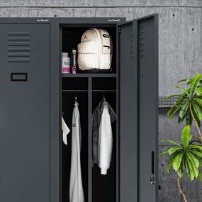 Kovová pracovná skriňa KACPER 1 Plus 400 x 1800 x 500 mm