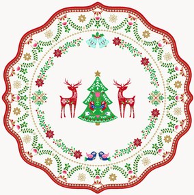 Prestierania Christmas Folk, 2 ks