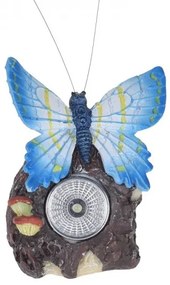 Motýľ Solar – modrý 11 cm