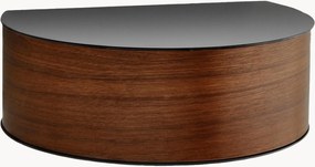 Drevené nástenné nočné stolíky so zásuvkou Wallie, 2 ks