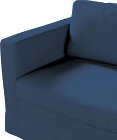 Poťah na sedačku Karlstad (nerozkladací, 2-miestny, dlhý) farba produktu tmavomodrá