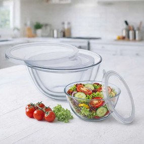 Simax misa sklenená s vekom 2,5 l