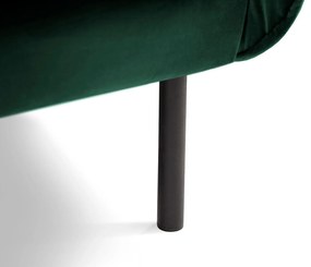 Zamatová štvormiestna pohovka Vienna 230 × 92 × 95 cm