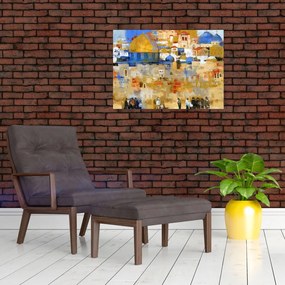 Obraz - Múr nárekov, Jeruzalem, Izrael (70x50 cm)