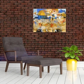 Obraz - Múr nárekov, Jeruzalem, Izrael (70x50 cm)