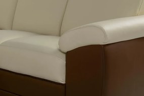 Sedacia súprava Bonita  hnedá / béžová, univerzálna (16+23+19+23+15), hnedá/béžová (a-madryt 124/b-madryt 112)