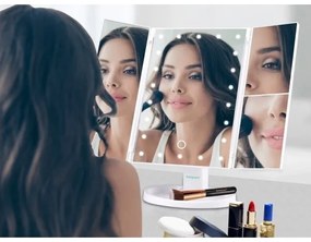 Beper - Kozmetické zrkadlo s LED podsvietením 4xAAA/5V