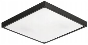 BERGE Stropné LED svietidlo LARI-S BLACK - 2xE27 IP20 + 2x E27 10W sviečka - studená biela
