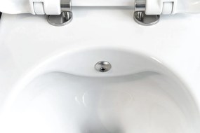 Deante Závesný WC komplet bez príruby s funkciou bidetu Peonia - CBP 6WPW, vrátane SoftClose sedadla, biela
