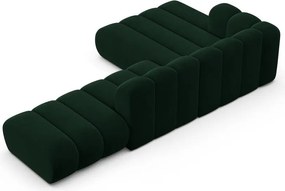 Tmavozelená rohová pohovka (ľavý roh) Lupine – Micadoni Home