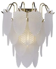 Searchlight 48910-1SB - Nástenné svietidlo FEATHER 1xE14/60W/230V