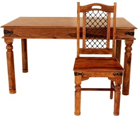 furniture-nabytek.cz - Jedálenský set pre 6 osôb z masívneho palisandru