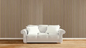 Drevený akustický panel, 2400 x 600 mm, B2BP002, breza