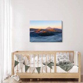Obraz hory Bromo v Indonézii (90x60 cm)