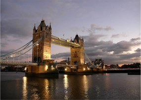 Obrázok - Tower Bridge v noci (70x50 cm)