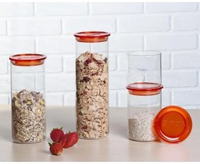 SIMAX NÁDOBA S ORANŽOVÝM VEKOM 800ML