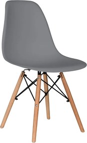 CH Jedálenská stolička Theo - sivá