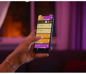 Philips - LED RGBW Stmievateľné bodové svietidlo Hue FUGATO 4xGU10/4,2W/230V čierna