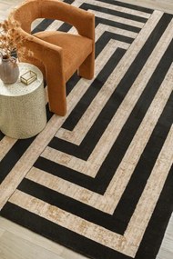 Koberec Agnella Agnus Art Deco II čierny