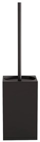 Rea Til, kovový stojan na WC s kefou, čierna matná, REA-88095