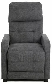 Polohovací křeslo OTUS Brego tmavě šedé