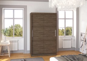 ŠATNÍKOVÁ SKRIŇA NICCI CHOCO 120 cm