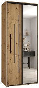 Skriňa 45 Canaris 13 120 artisan/čierna