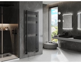 Mexen Pluton vykurovacie teleso 1700 x 600 mm, 980 W, čierna, W106-1700-600-00-70
