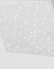 Stropné svietidlo LED so stmievaním Cielo 30 biele s diaľkovým ovládaním