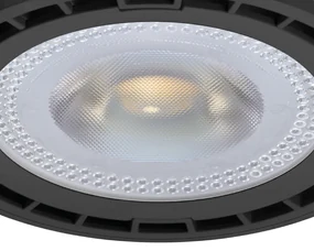 Halogénová LED žiarovka GU10 teplá 3000k 6w 510 lm čierna