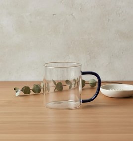 Hrnček Bluedeen 450ml číra/modrá