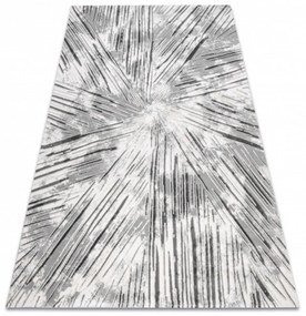 Luxusný kusový koberec akryl Zoe šedý 240x340cm