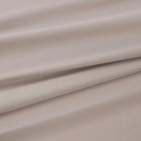 Goldea okrúhly obrus 100% bavlnené plátno - sivohnedý Ø 100 cm