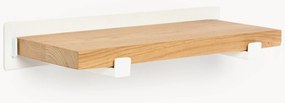 Malý nástenný regál z dubového dreva Ally, Š 40 cm