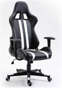 Herné kreslo F4G FG33 čierne/biele
