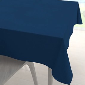 Biante Veľký dekoračný štvorcový obrus BKU-117 Námornícky modrý 150x150 cm