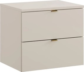 Kúpeľňová skrinka pod umývadlo s doskou 60 cm, sada Dalia (SET-DC B 60CM)