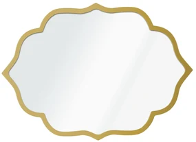 Zrkadlo Velvette (zlatá). Akcia -20%. Vlastná spoľahlivá doprava až k Vám domov. 1127528