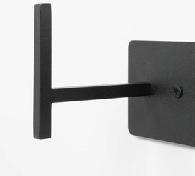 Čierny kovový nástenný vešiak Chapman – Spinder Design