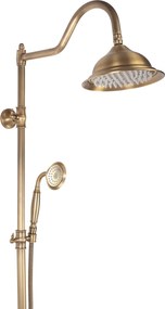 Rea Bergamo, sprchový set v retro štýle, antická bronz, REA-P5002