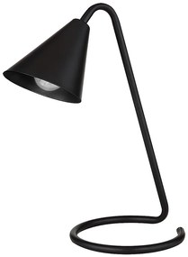 RABALUX Moderná stolová lampa MONTY, 1xE14, 40W, čierna