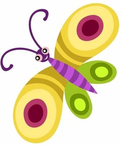 Samolepka ZVIERATKÁ - MOTÝĽ