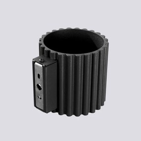 Sollux  SL.1786 - Nástenné svietidlo AURA 1xG9/10W/230V čierna